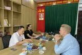 Hiệp hội Đầu tư xây dựng - dịch vụ nông lâm nghiệp Việt Nam: tiếp đón và làm việc với ông Klaus Nissen, Giám đốc Hiệp hội Dansk Maskinhandlerforening của Đan Mạch