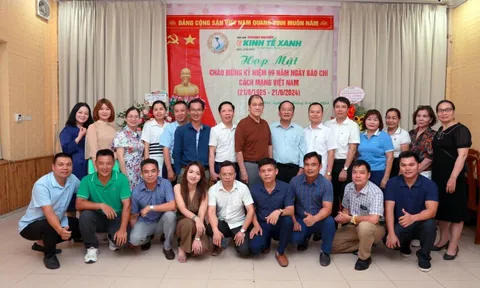 Tạp chí Doanh nghiệp và kinh tế xanh họp mặt kỷ niệm 99 năm Ngày Báo chí cách mạng Việt Nam 21/6/1925-21/6/2024