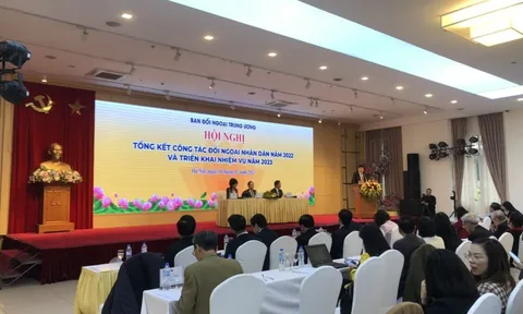 Hội nghị Tổng kết công tác đối ngoại nhân dân năm 2022, triển khai nhiệm vụ năm 2023
