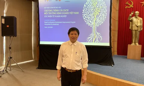 Hội thảo công bố báo cáo CHƯƠNG TRÌNH CẢI CÁCH MÔI TRƯỜNG KINH DOANH VIỆT NAM góc nhìn từ doanh nghiệp.