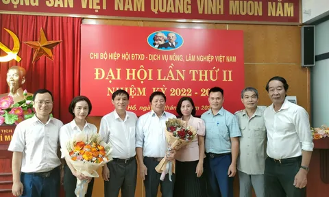 Chi bộ Hiệp hội Đầu tư, Xây dựng – Dịch vụ Nông, lâm nghiệp Việt Nam tổ chức Đại hội lần thứ II, nhiệm kỳ 2022-2025